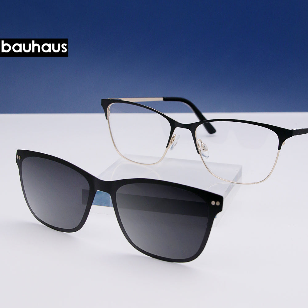 PE5646 Short-sighted glasses frame magnetic polarizing sunglasses clip men and women a dual-use mirror set variable short-sighte