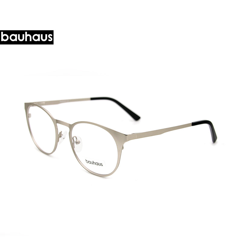 X106 bauhaus metal magnet frame glasses for man or women