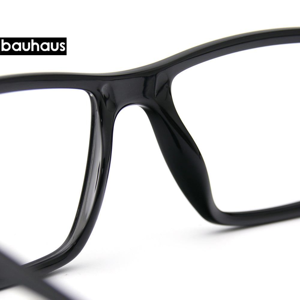 RS007 Fashion Design Eyeglasses Sporty Square Polarized Magnet Eyewear Prescription Glasses Frame For Men 