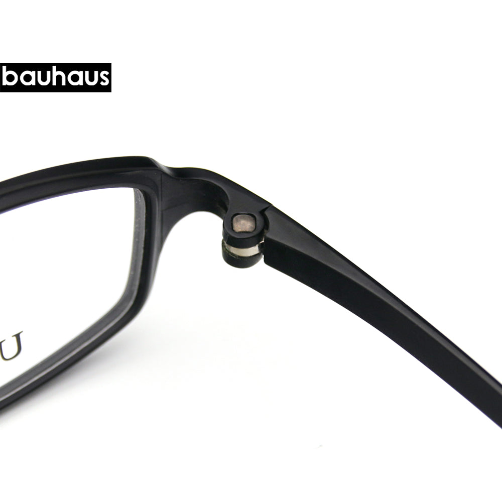 UL-5019 Men Women Rectangular Eyeglasses Plastic ULTEM Flexible Full Rim Glasses Frame