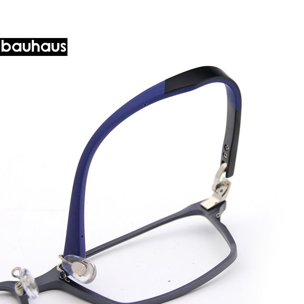 PCL993 Men's Ultra-Light Aluminum Frame Glasses Customizable Prescription Blue Light Blocking High-Quality Eyewear
