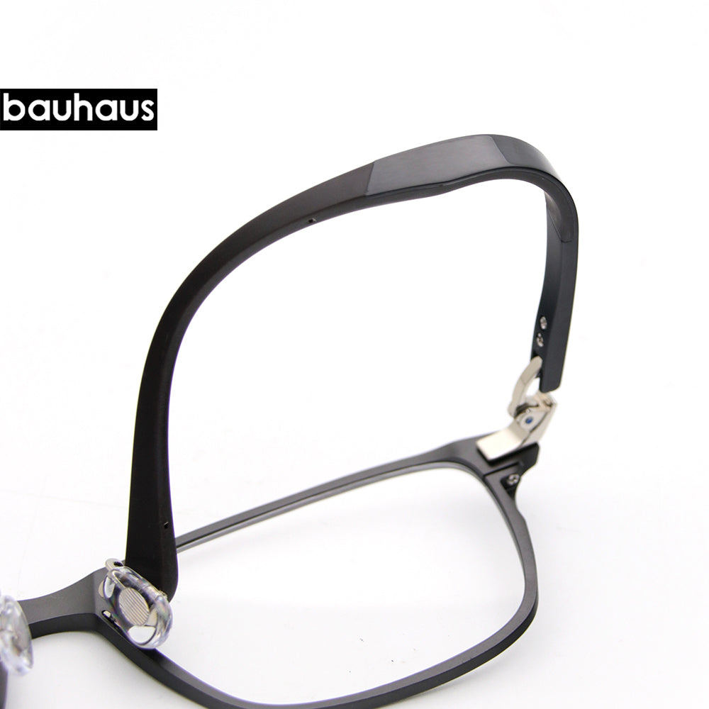 PCL992 Business Lightweight Metal Eyeglasses Frame Aluminum Surface Design for Comfortable Wear