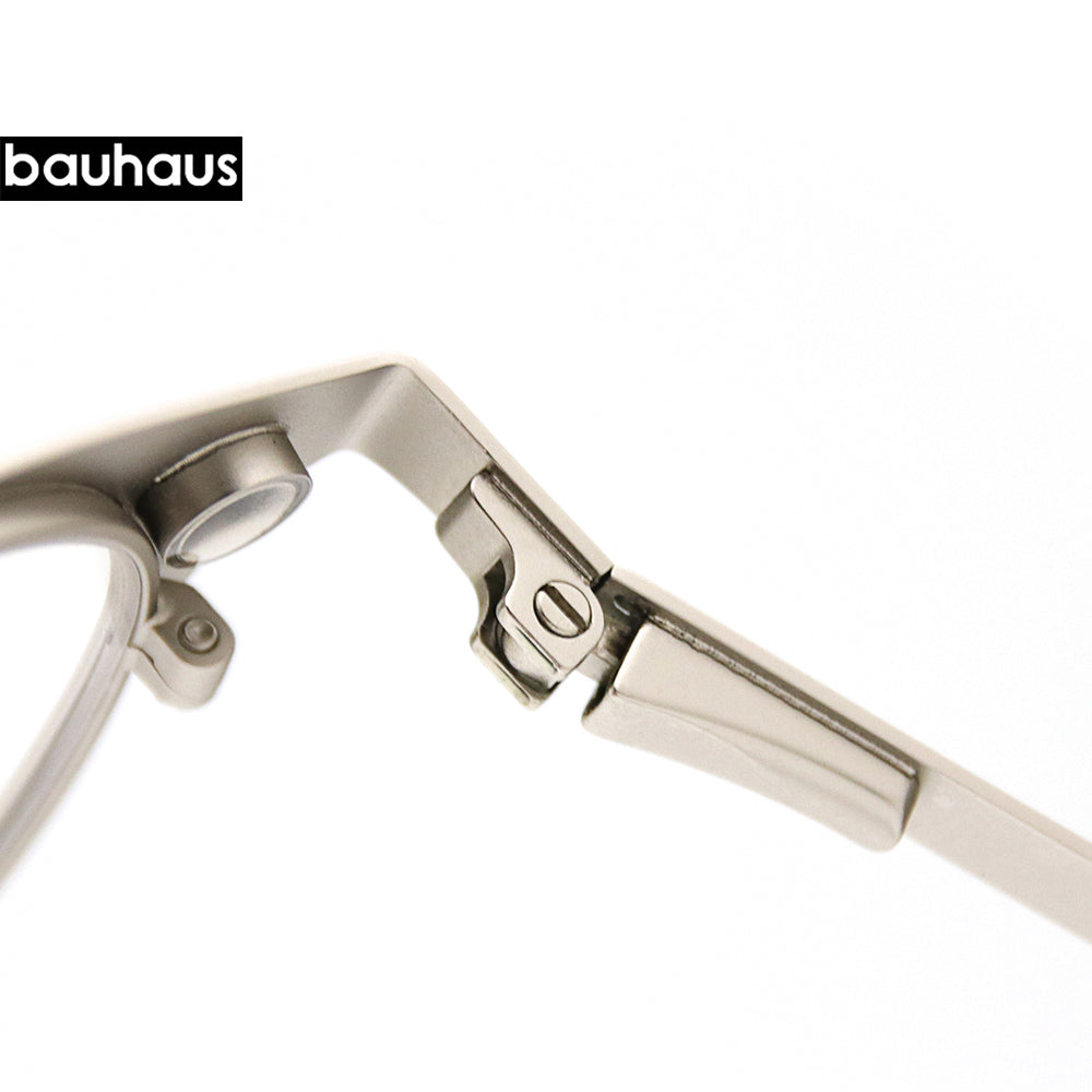 X106 bauhaus metal magnet frame glasses for man or women