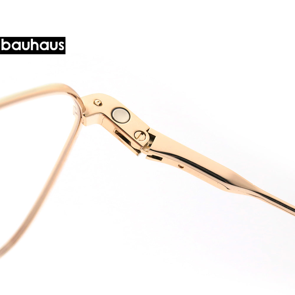 X209 Fashion Comfortable Magnet Eyeglasses Ultra Light Vintage Square Eyewear Prescription Glasses Frame For Men Women