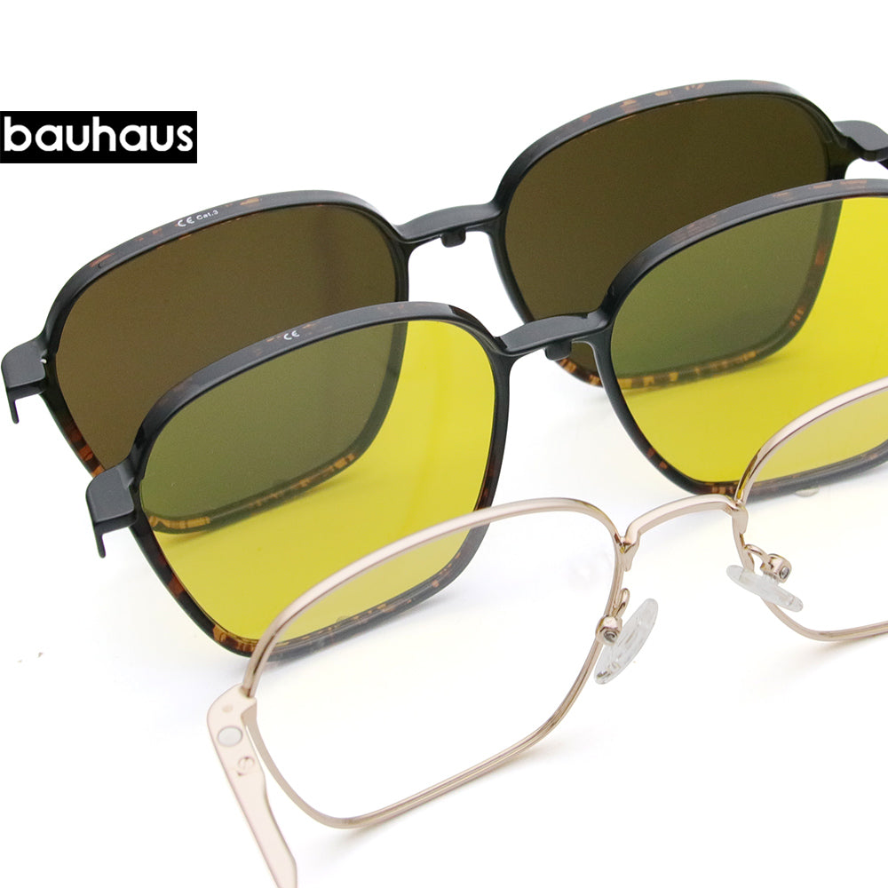 X209 Fashion Comfortable Magnet Eyeglasses Ultra Light Vintage Square Eyewear Prescription Glasses Frame For Men Women