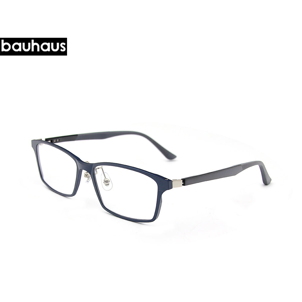 PCL993 Men's Ultra-Light Aluminum Frame Glasses Customizable Prescription Blue Light Blocking High-Quality Eyewear