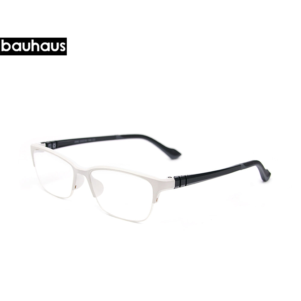 2082 lassic Business Eyeglasses Men Fashion Glasses Frames Myopia Half Rimless Optical Eyeglasses Frame Brand