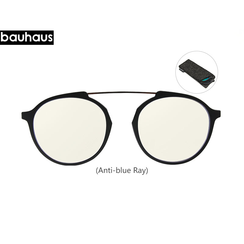 X3176 Bauhaus Double bridge Polarized Magnetic Polarized Sunglasses five color fashion Optical ULTEM Eyewear