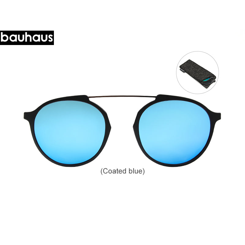 X3176 Bauhaus Double bridge Polarized Magnetic Polarized Sunglasses five color fashion Optical ULTEM Eyewear