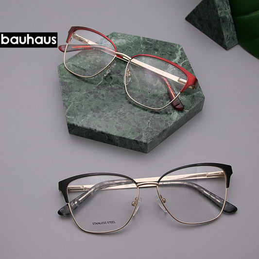 9469 Round Titanium Alloy Glasses Frames Optical