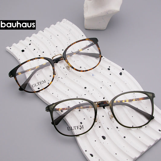 FKU0015 Optical Eyeglasses Frame For Men And Women TR90 Plastic Front Rim Eyewear Spectacles Frame