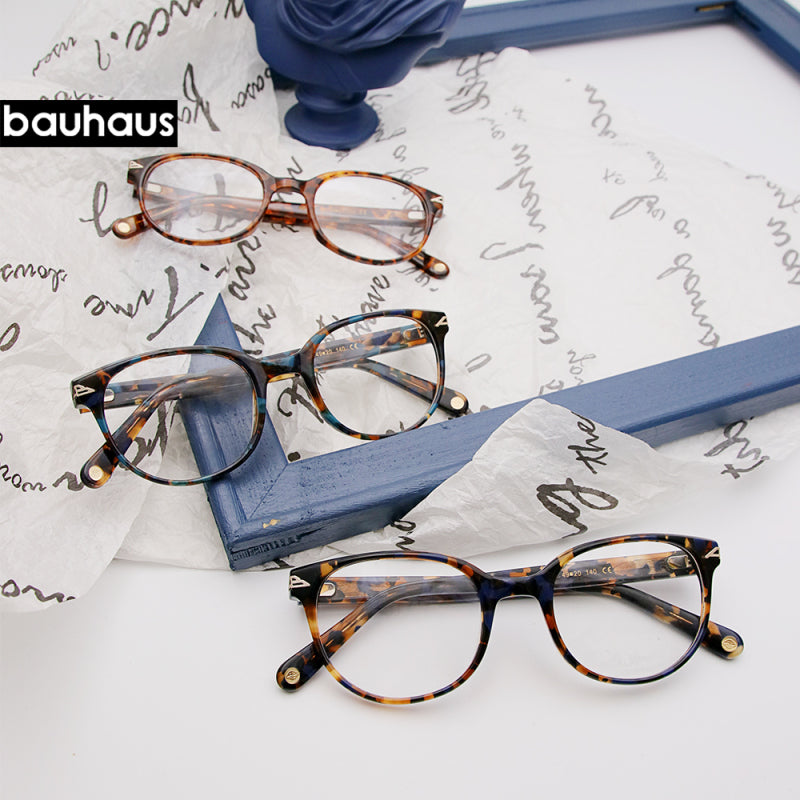 AB1027 France Design Acetate Retro Brand Eye Glasses Frames