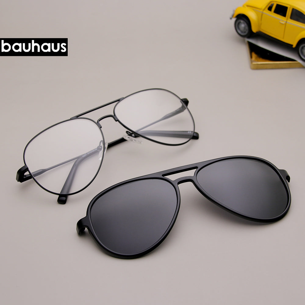 X207 Sunglasses for Men Polarized Sun Glasses Travel Eyewears Classic Pilot Goggle with UV 400 Protection