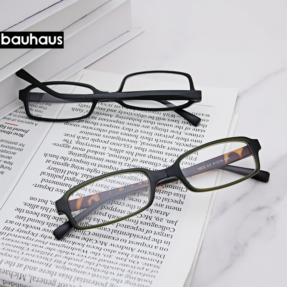 6803 New Multi Colors Rotating Eye Glasses Frame TR Square Unisex Optical Eyewear