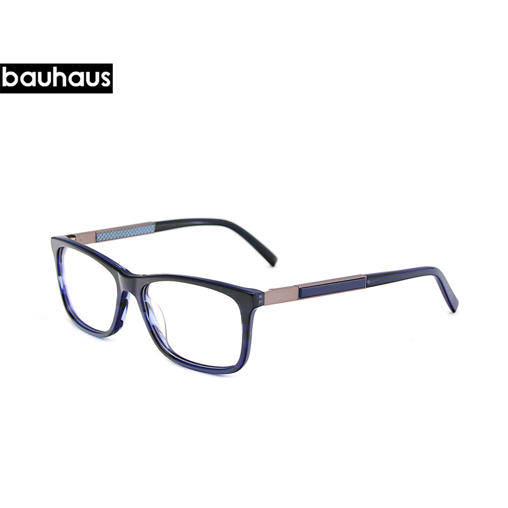 8527 acetate Glasses Frame Men New Retro Vintage Prescription Square Eyeglasses Myopia Optical Eyewear