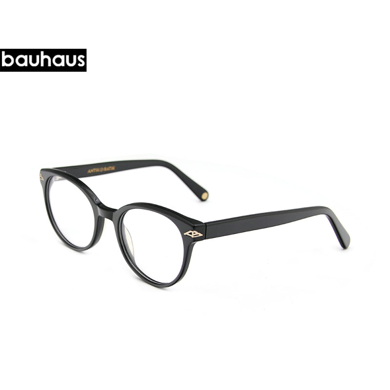 AB1032 France Design Acetate Round Glasses Retro Frames