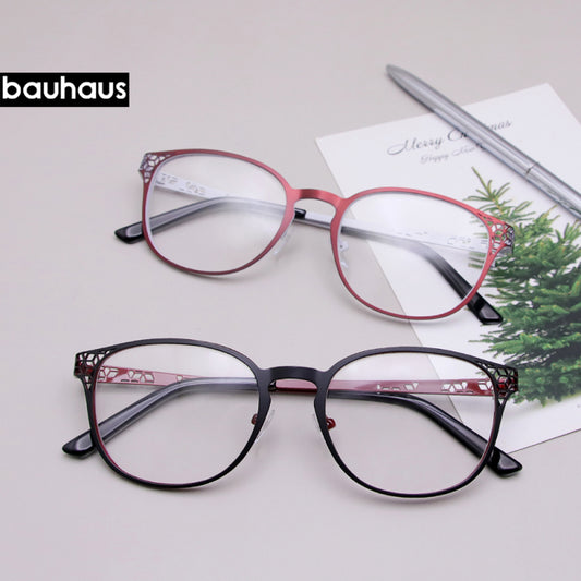 4932 New Fashion Women Eyewear Retro Metal Men Eyeglasses Frame