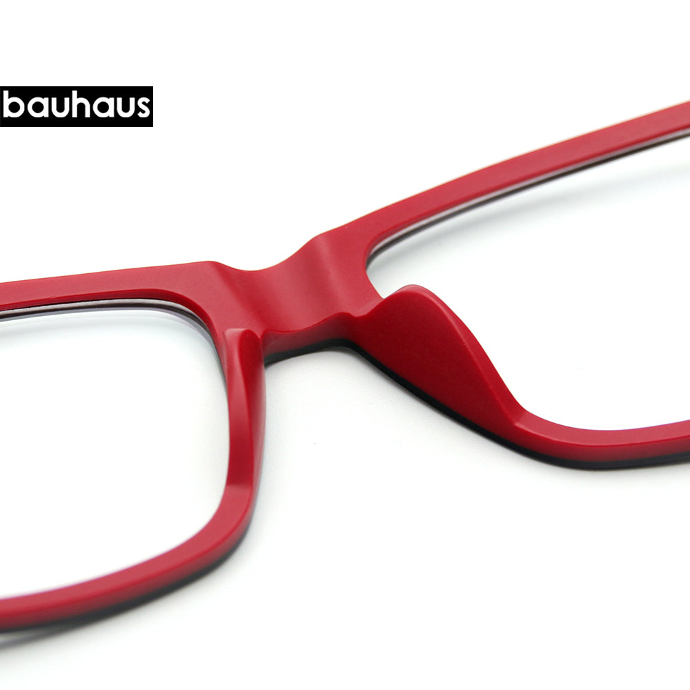 2139 BAUHAUS Ultem Glasses Frame Men Retro Square Prescription Eyeglasses Women Vintage Myopia Optical Eyewea