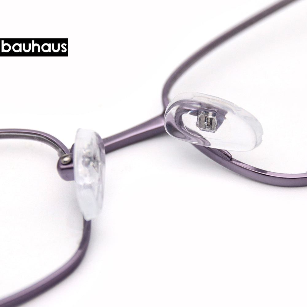 P17792 Vintage Metal Frame Eyeglasses Mens Womens Sun glasses Retro Square Optical Lens Eyewear Nerd Clear Lens Glasses