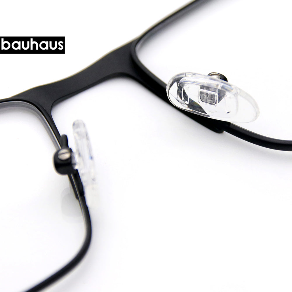X301 Bauhaus Factory Direct High Quality New Design Big Frame Men Metal Eyewear Magnetic Clip on Sunglasses
