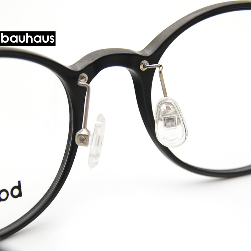 2159 Retro Round Eyeglasses Frame Ultem Material Unisex