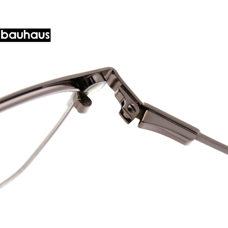 Bauhaus Magnetic Clip on Sunglasses Metal Optical Glasses UV400