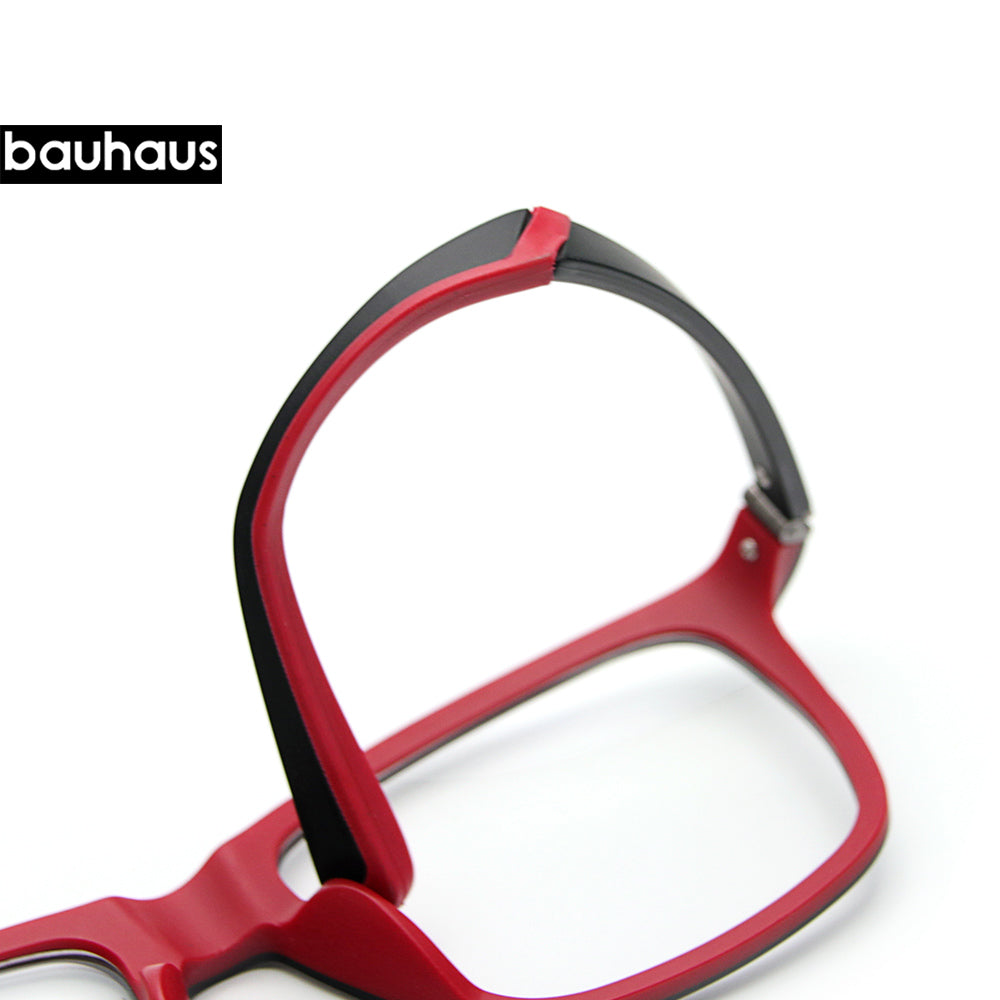 2139 BAUHAUS Ultem Glasses Frame Men Retro Square Prescription Eyeglasses Women Vintage Myopia Optical Eyewea