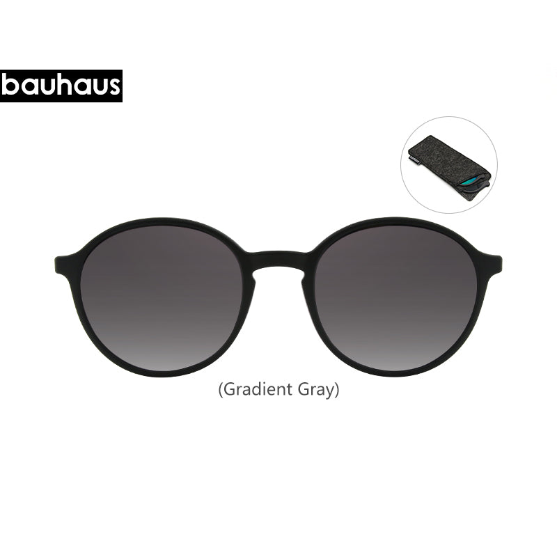 X3176 Bauhaus Double bridge Polarized Magnetic Polarized Sunglasses five color fashion Optical ULTEM Eyewear