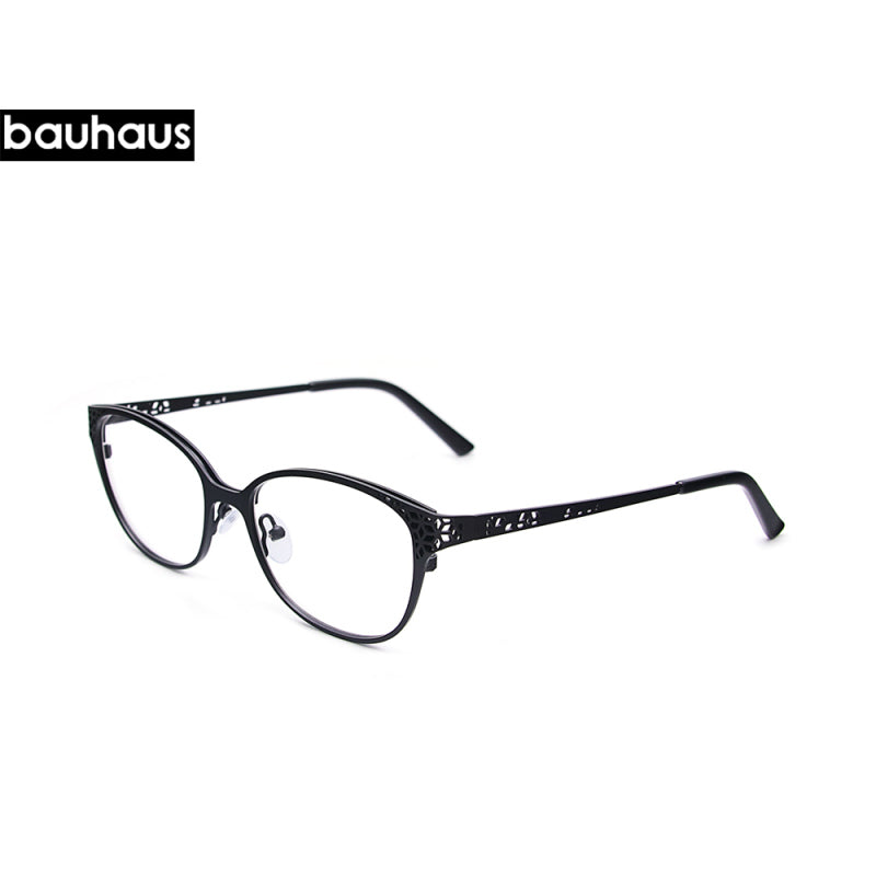 LA049 Glasses Frame women Cat Eye Hollow Out Prescription Eyeglasses Myopia Optical Frames