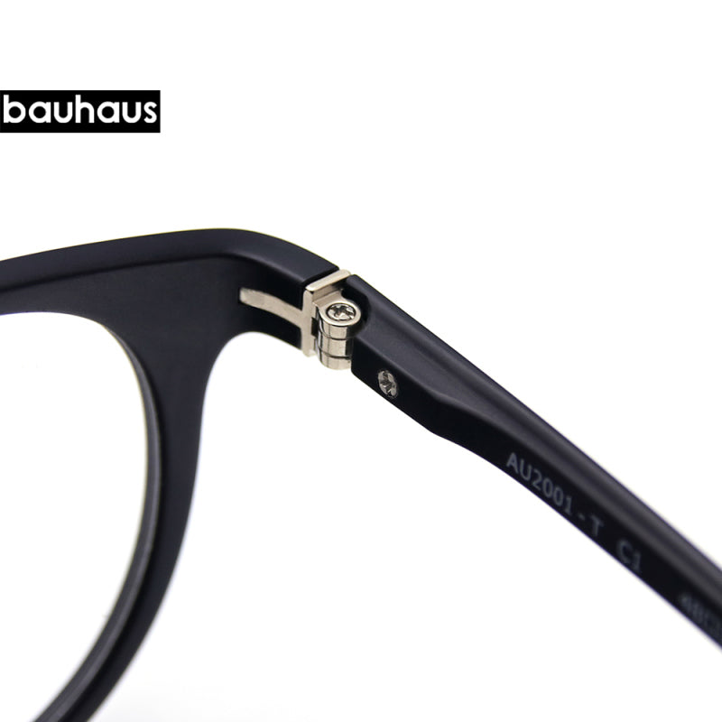 AU2001-T Fashion Round Glasses Non-Prescription Eyewear Computer Eyeglasses for Men Or Women