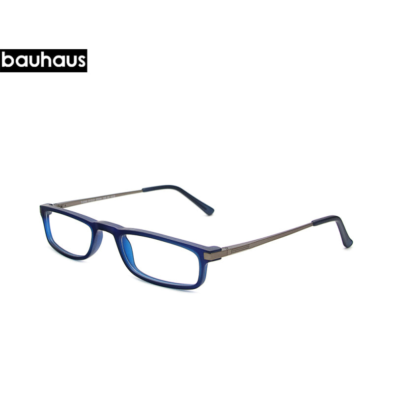 T-0382 Reading Glasses Frame Men Square Eyewear Full Optical Prescription +1.00~+4.00