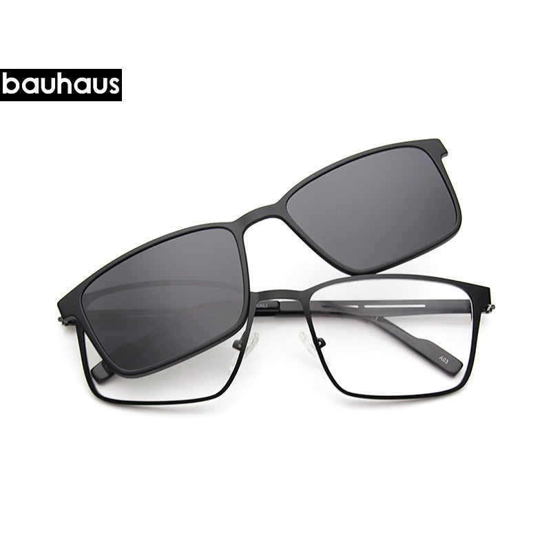 X105 Magnet Sunglasses metal optical frame Men