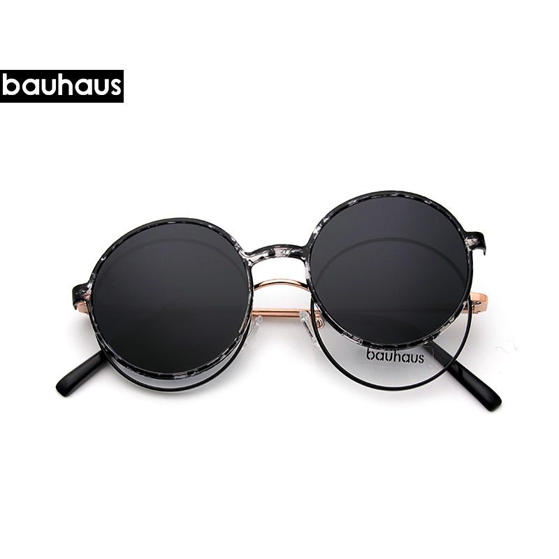 X100 Magnet sunglasses polarized Retro Round metal frames