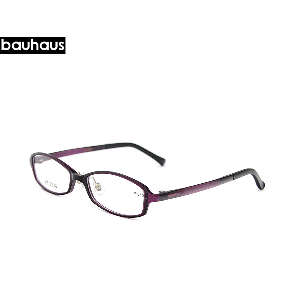 UL-5019 Men Women Rectangular Eyeglasses Plastic ULTEM Flexible Full Rim Glasses Frame