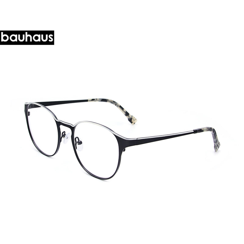 LA056 Eyeglasses Frame Women Retro Round Prescription Glasses New Men Optical Eyewear