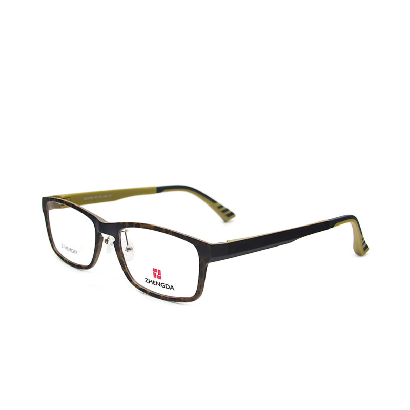 2006 Fashion unisex Square glasses plain glasses full frame glasses for men and women