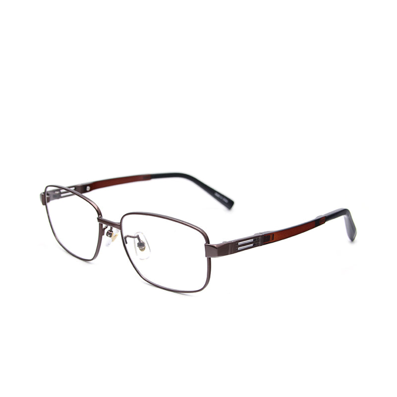 2 Glasses Frame Men Square Eyewear New Male Classic Full Optical Prescription Eyeglasses Frames