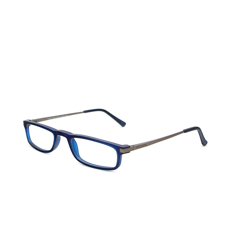 T-0382 Reading Glasses Frame Men Square Eyewear Full Optical Prescription +1.00~+4.00