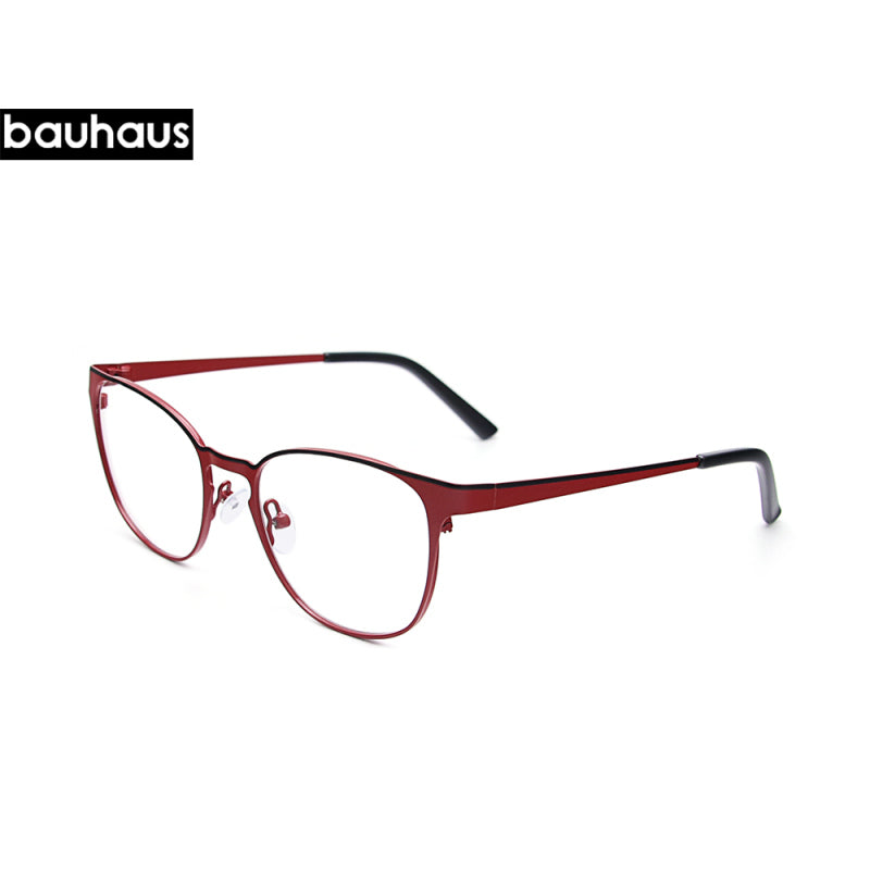 LA057 metal Optical Glasses Frame Fashion Square Eyewear Ultralight Metal Non-Prescription Eyeglasses